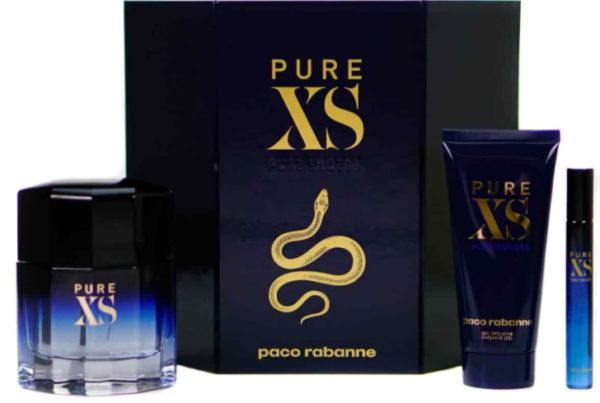 Paco Rabanne Pure XS Gift Set 100ml Perfume,100ml Shower Gel and 10ml Free Gift Edp
