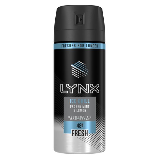 Lynx Ice Chill Body Spray For Men 150ml