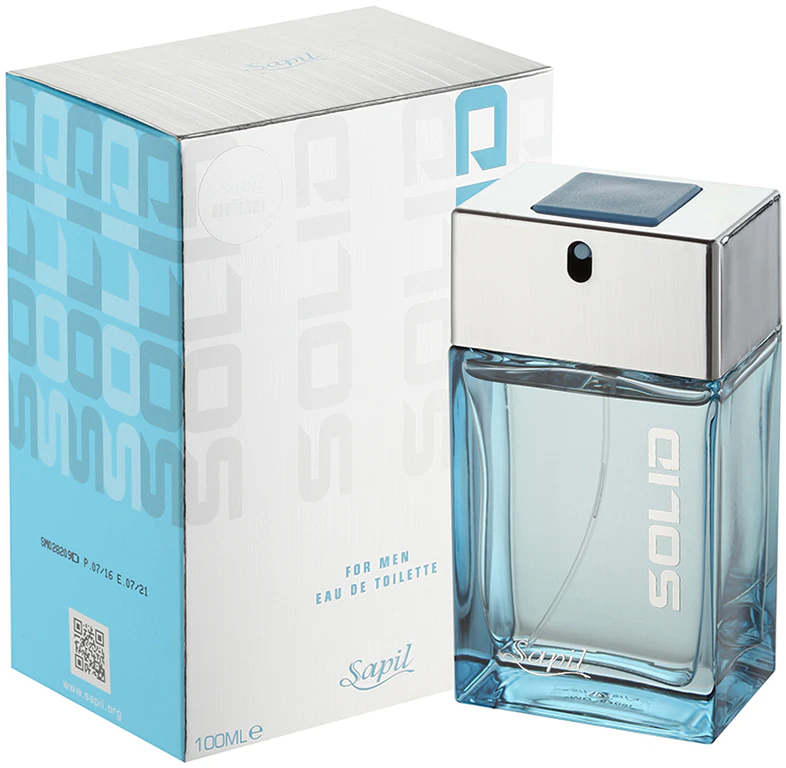 Sapil Solid Blue Perfume For Men EDT 100ml