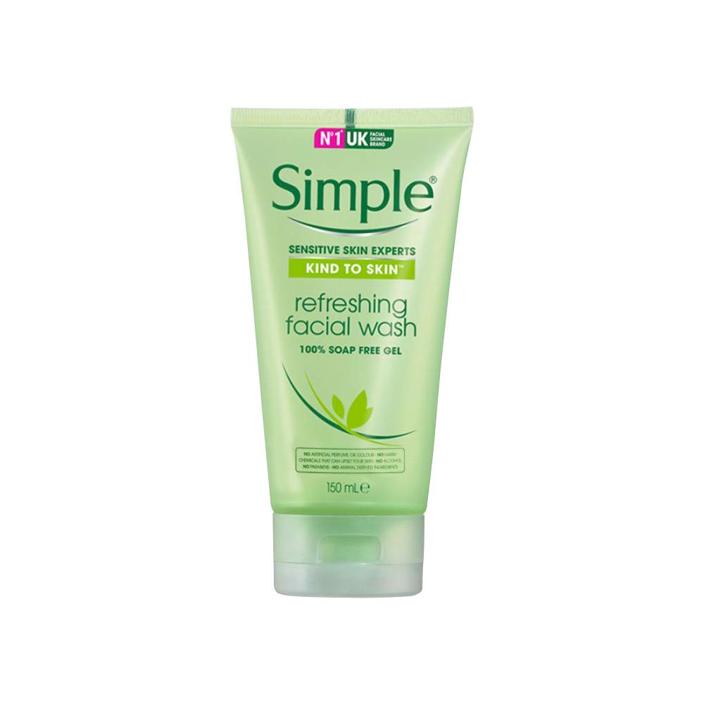 Simple Refreshing Facial Wash 100% Soap Free 150ml