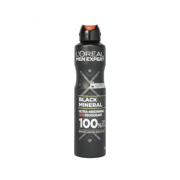 Loreal Men Expert Black Mineral Body Spray 250ml