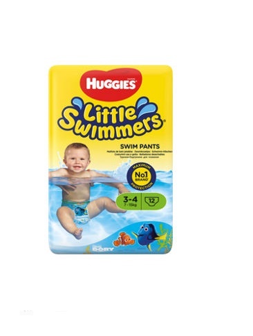 Huggies Little Swimmers Size 3 - 4 Swim Nappies 12pk