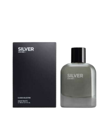 Silver Zara Man Edt 80ml