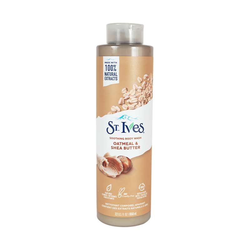 St. Ives Oatmeal And Shea Butter Body Wash 650ml