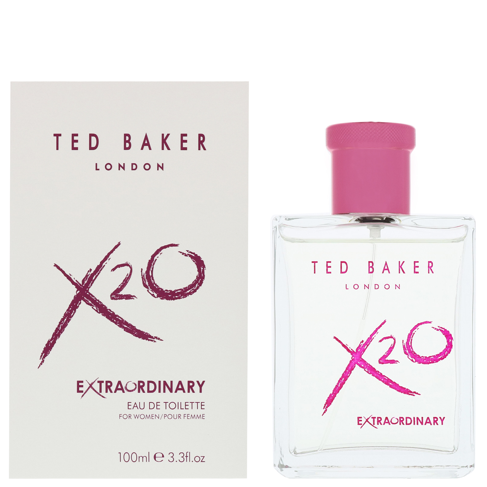 Ted Baker X2O Extraordinary For Women Edt 100ml