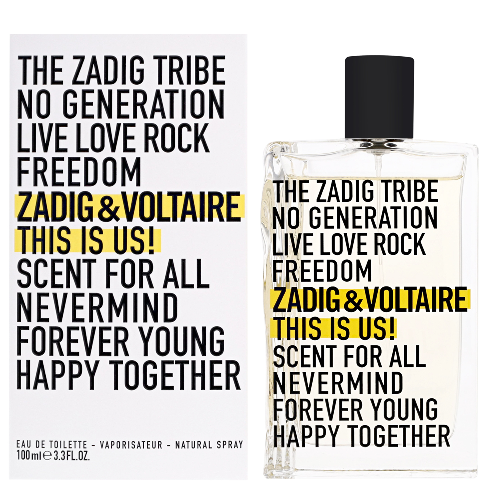 Zadig And Voltaire This Is Us! Edt 100ml