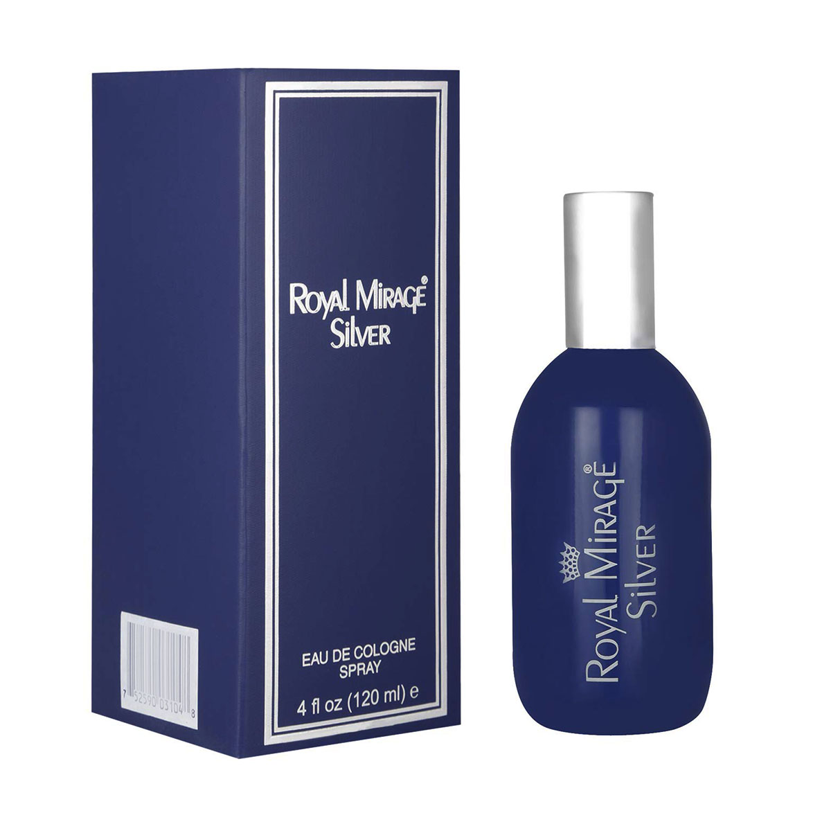 Royal Mirage Silver Eau De Cologne 120ml