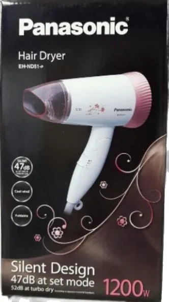 Panasonic Hair Dryer EH-ND51-P - 1 Year Warranty