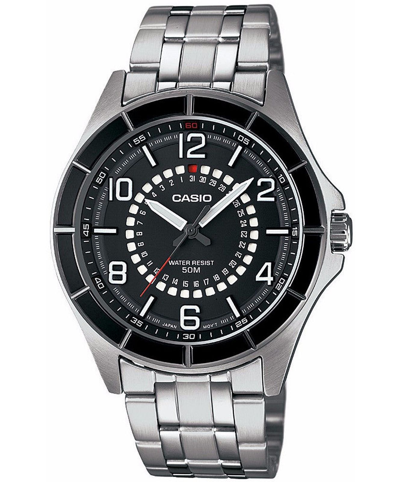 Casio Classic MTF-118BD-1AVDF is a stylish product in silver-black