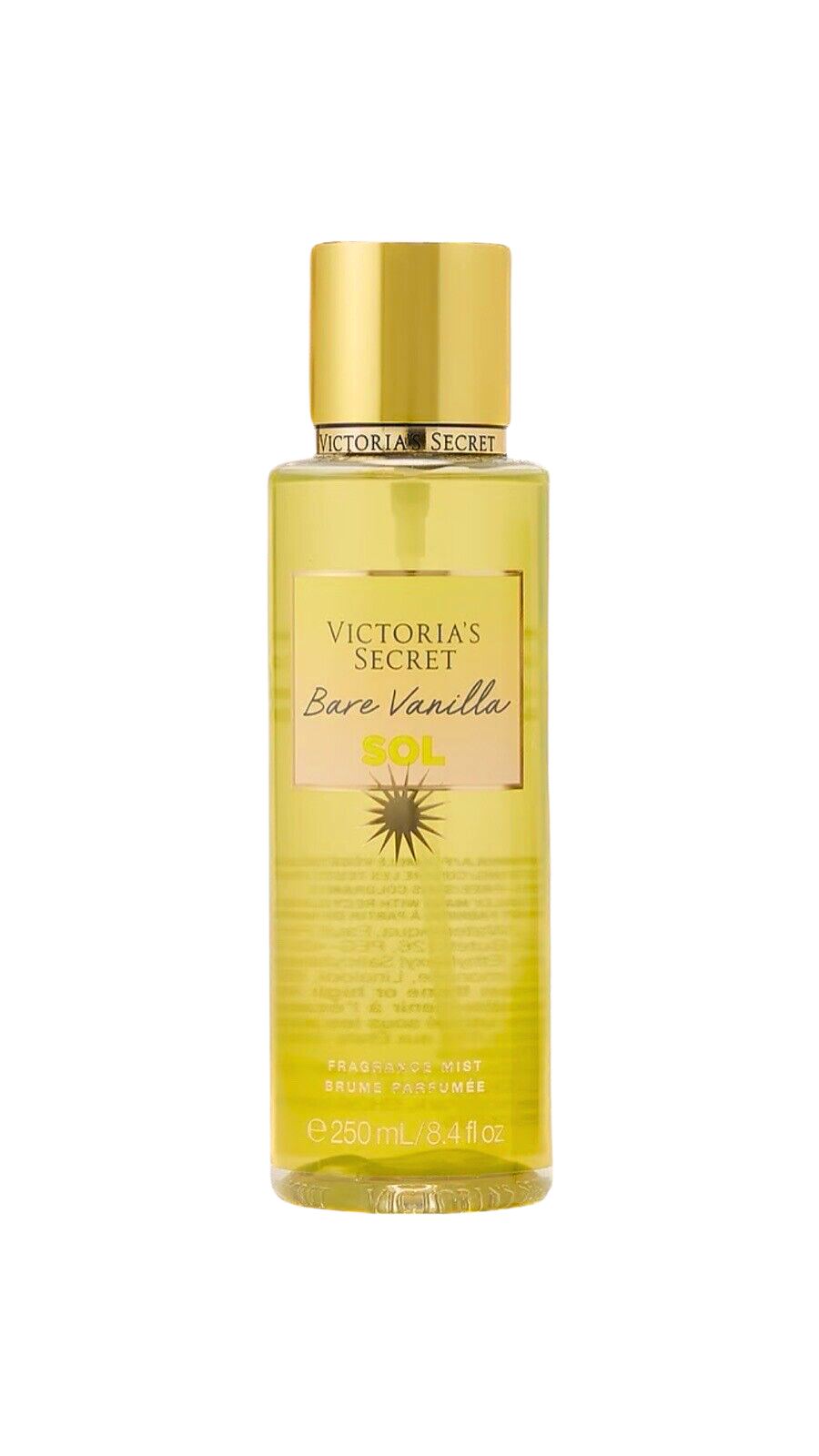 Victoria's Secret Bare Vanilla Sol Body Mist 250ml