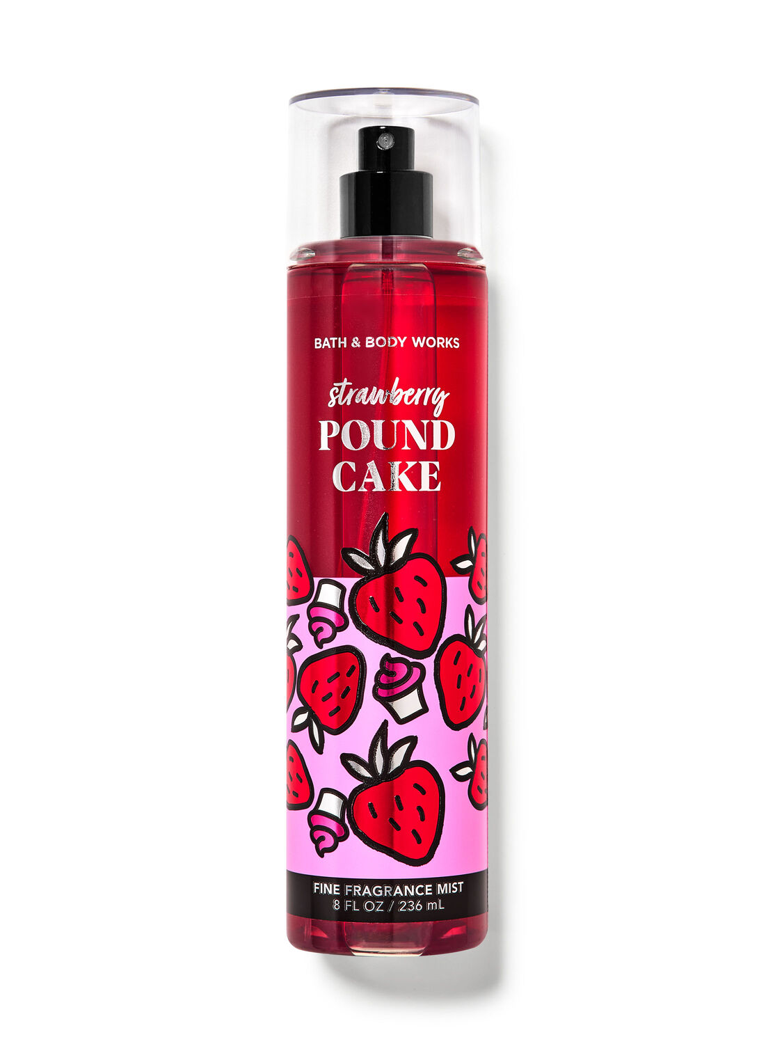 Bath and Body Works Strawberry Pound Cake Body Mist 236ml