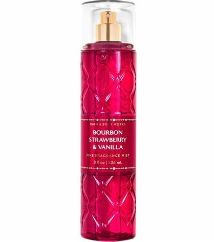 Bath And Body Works Bourbon Strawberry And Vanilla Mist 236ml