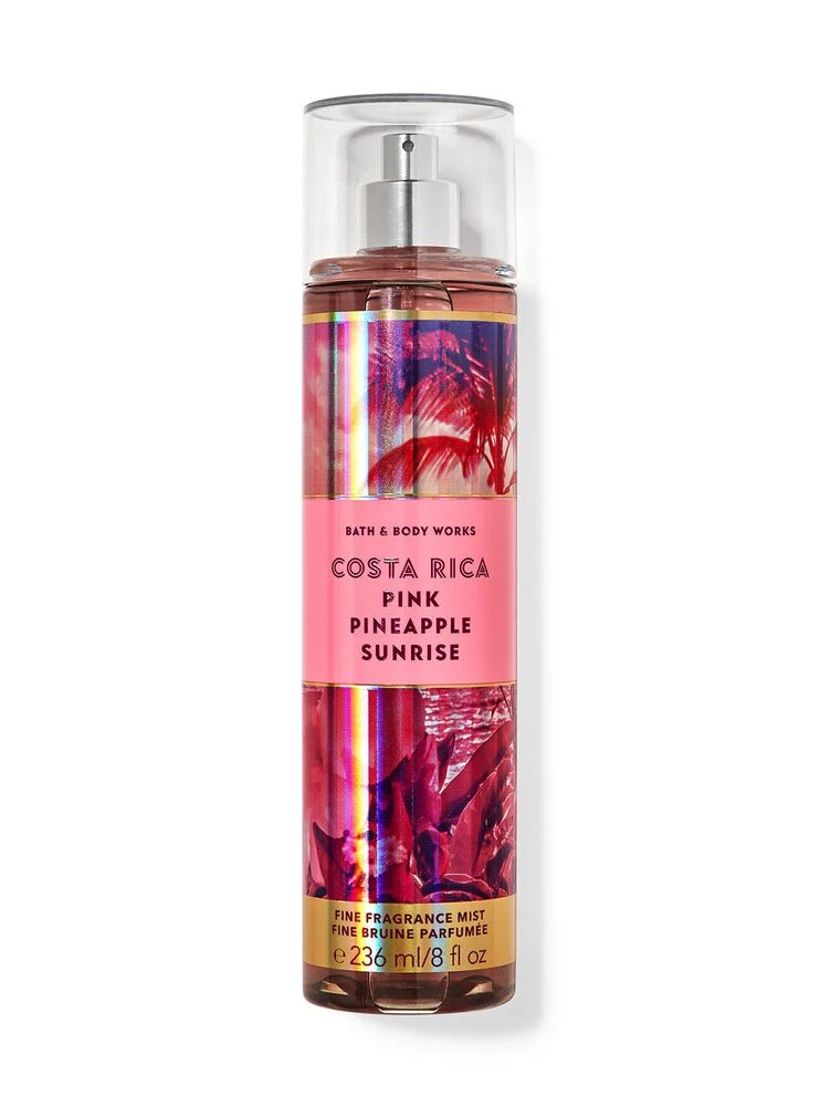 Bath And Body Works Costa Rica Pink Pineapple Sunrise Mist 236ml
