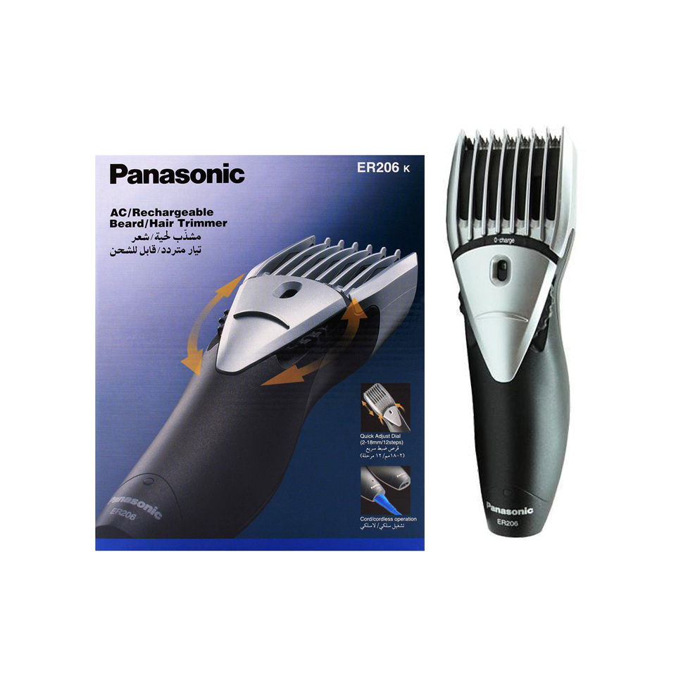 Panasonic Rechargeable Beard Hair Trimmer – ER206