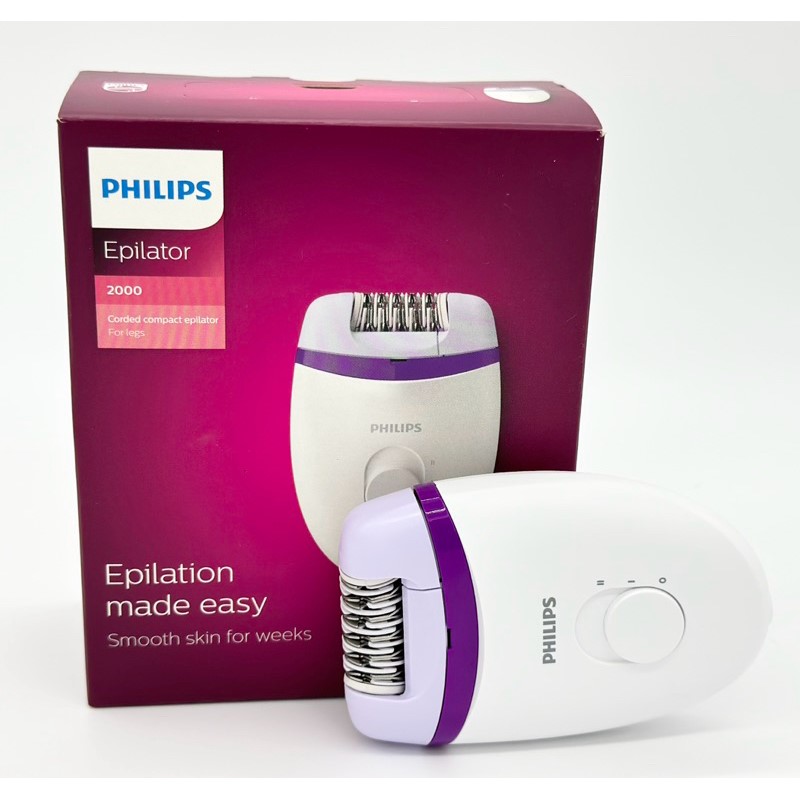 Philips Corded Compact Epilator for Legs 2000 Series