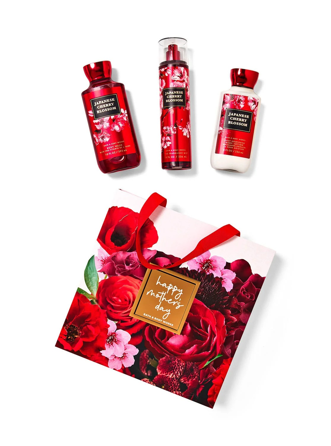 Bath & Body Works Japanese Cherry Blossom Gift Box Set
