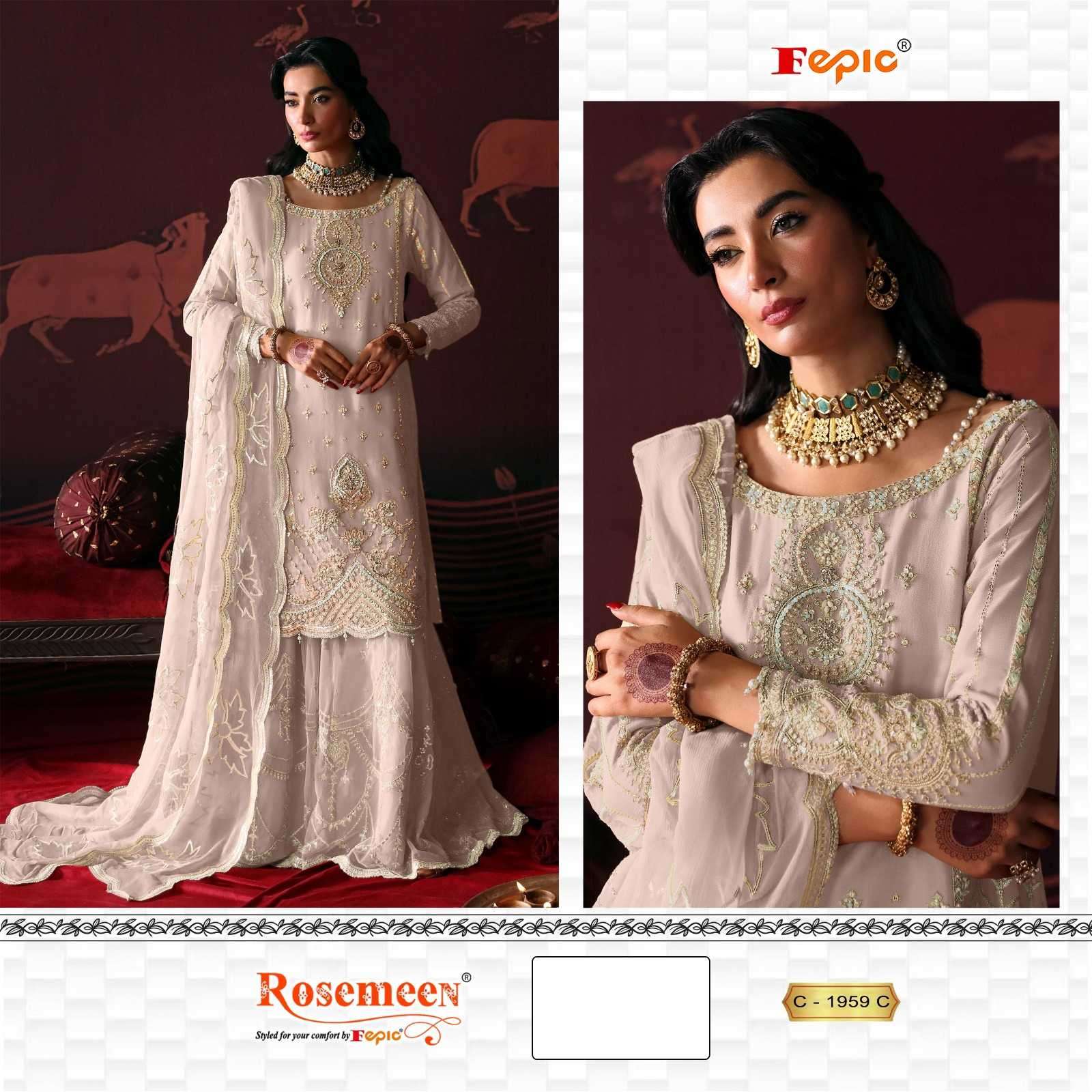 Fepic C 1959 Colors Pakistani Suit Salwar