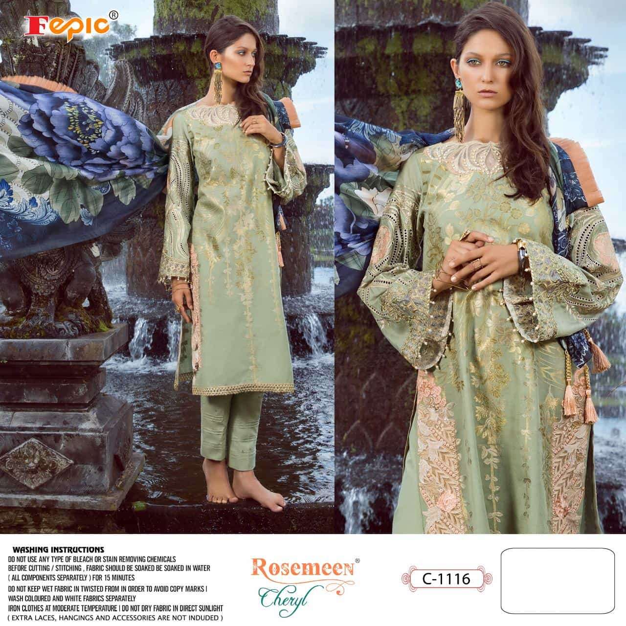 Fepic Rosemeen Cheryl Fancy designer Style Salwar Suit New Arrival