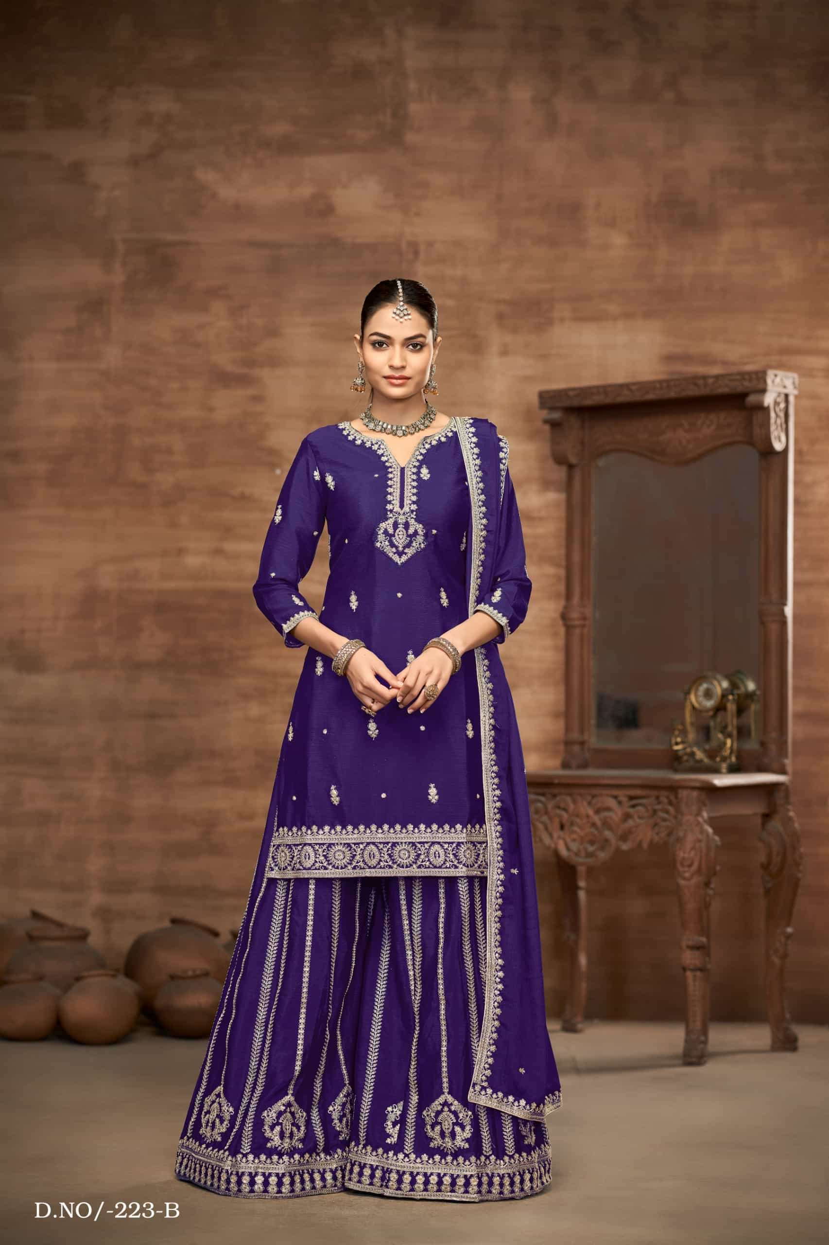 Aanaya Vol 223 Colors Salwar Exporter