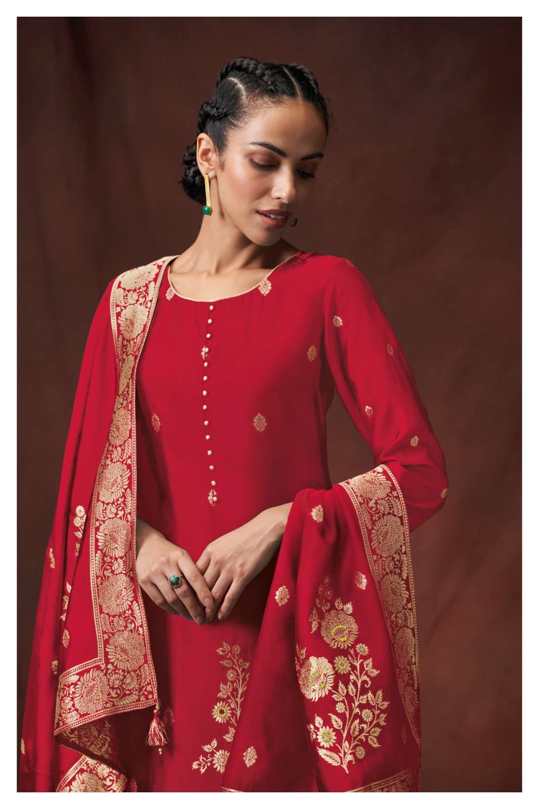 Ganga Barisha 1793 Designer Exclusive Silk Salwar Suit