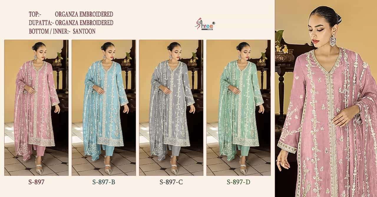 Shree Fabs S 897 Colors Festive Wear Style Heavy Designer Pakistani Suit Wholesalers