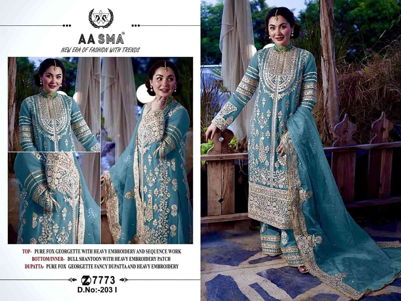 Aasma 203 Designer Festive Salwar Suit