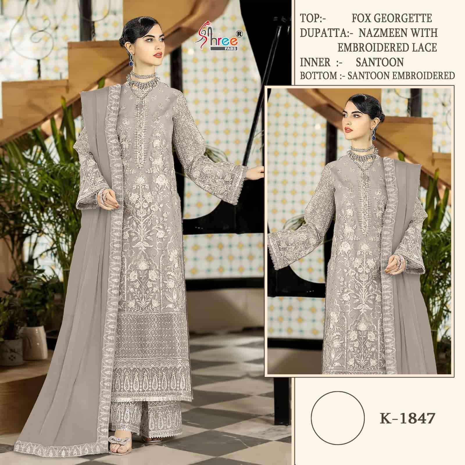 Shree Fabs K-1847 Designer Pakistani Suit