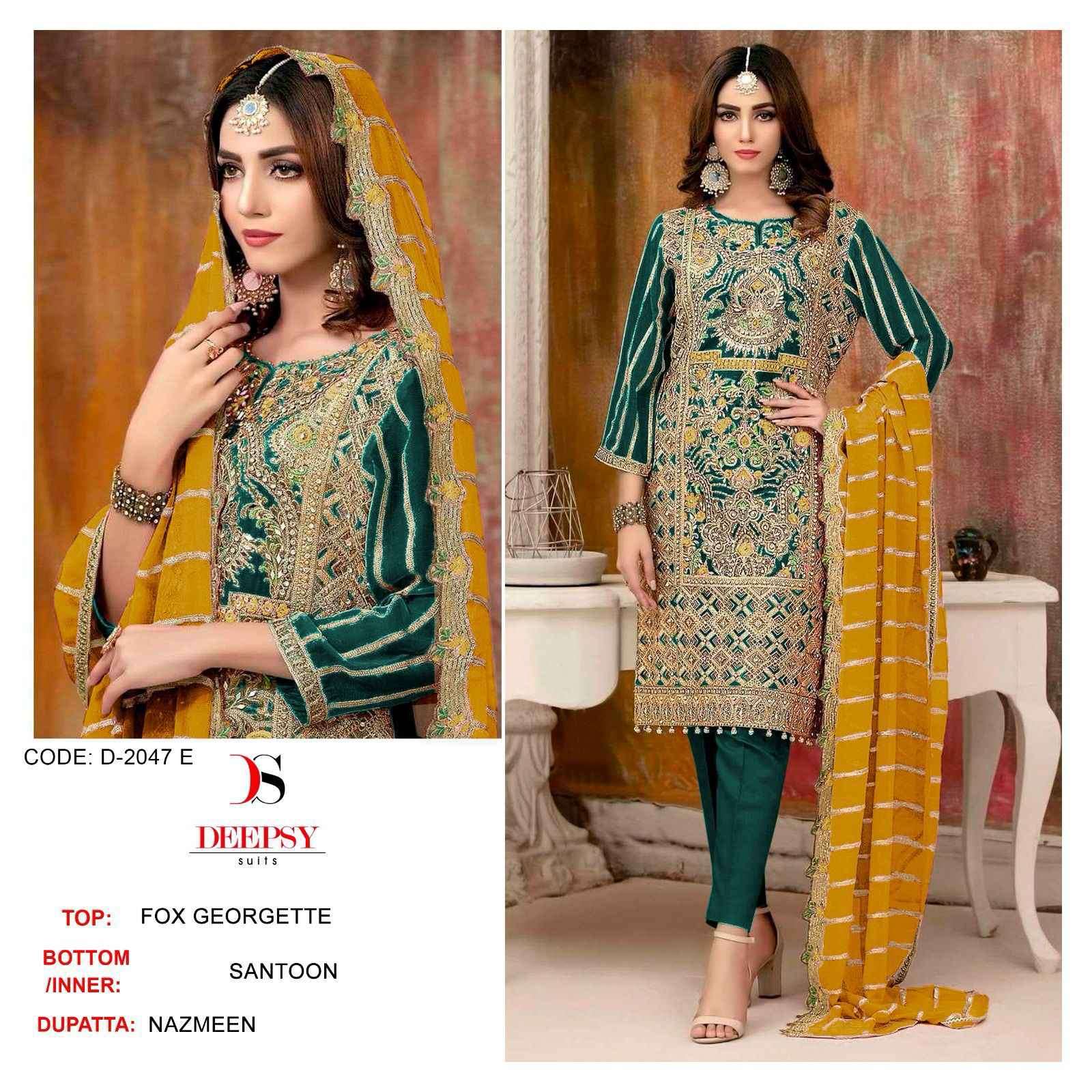 Deepsy Designer Pakistani Wedding Salwar Suit