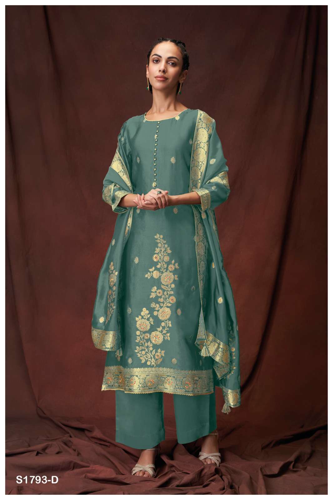 Ganga Barisha 1793 Premium Silk Suit