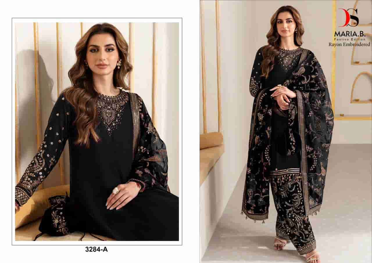Deepsy Maria B Festive Embroidered Salwar Suit