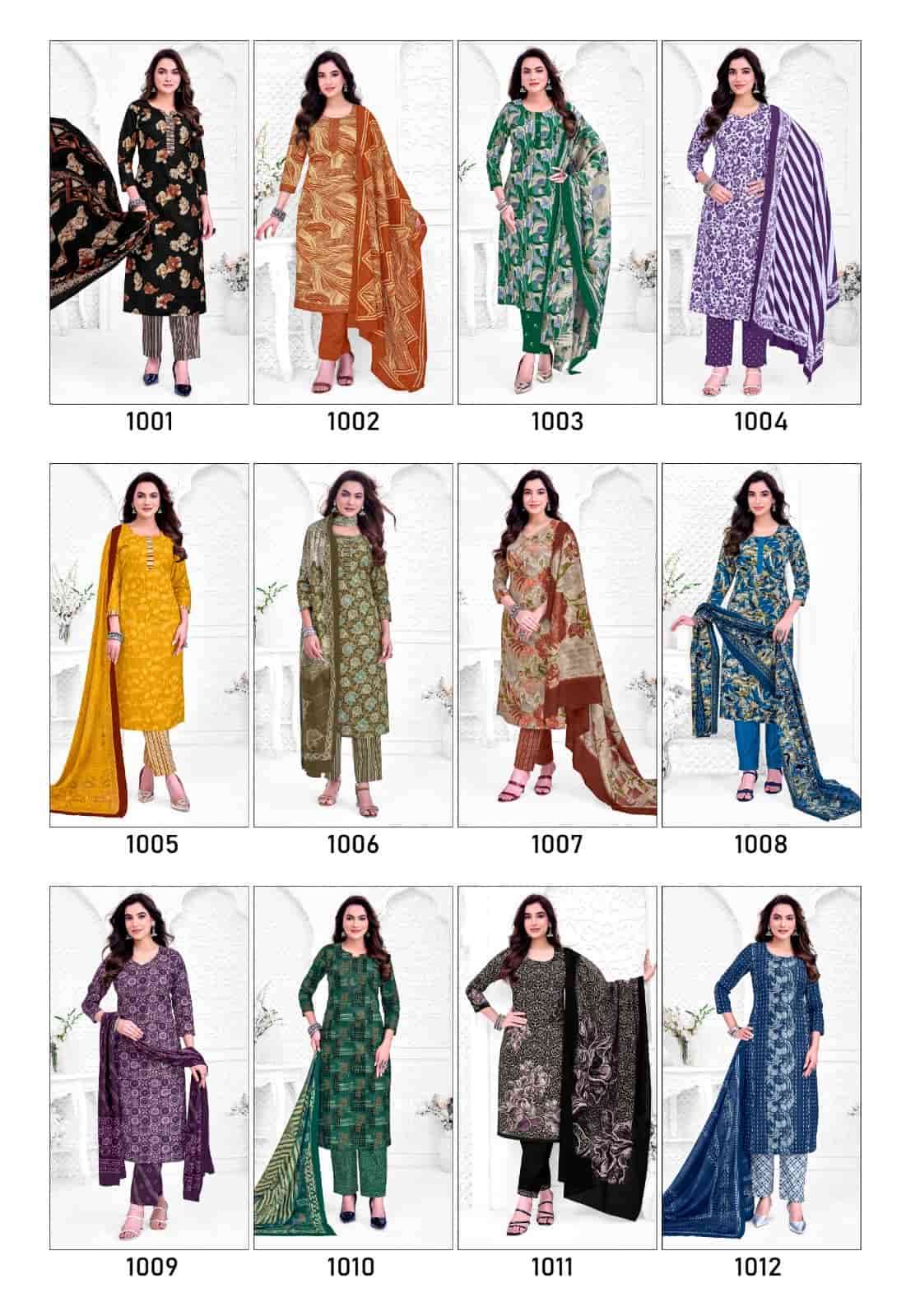 Aashi Dresses Apsara Vol 1 Pure Cotton Unstitch Suit Wholesalers