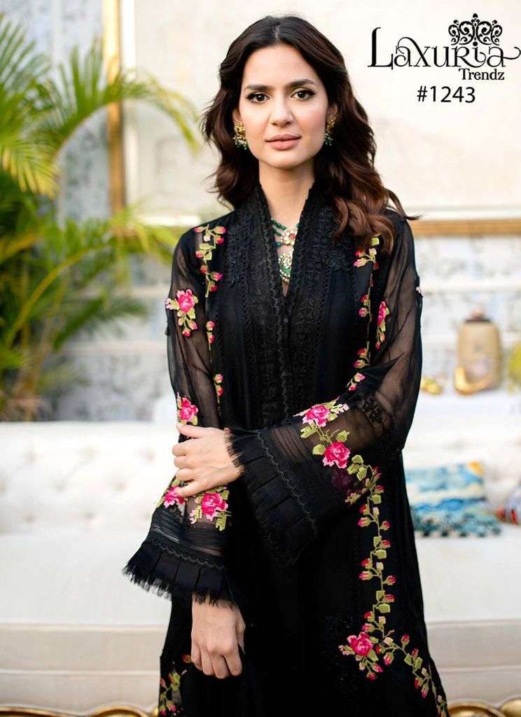 Laxuria Trends 1243 Pakistani Fancy Designer Readymade Suit