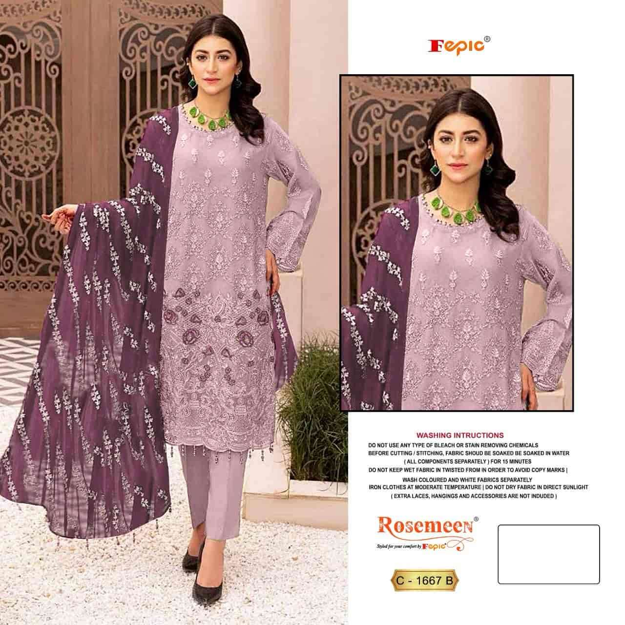 Fepic C 1667 Colors Festive Wear Style Designer Pakistani Salwar Suit Online