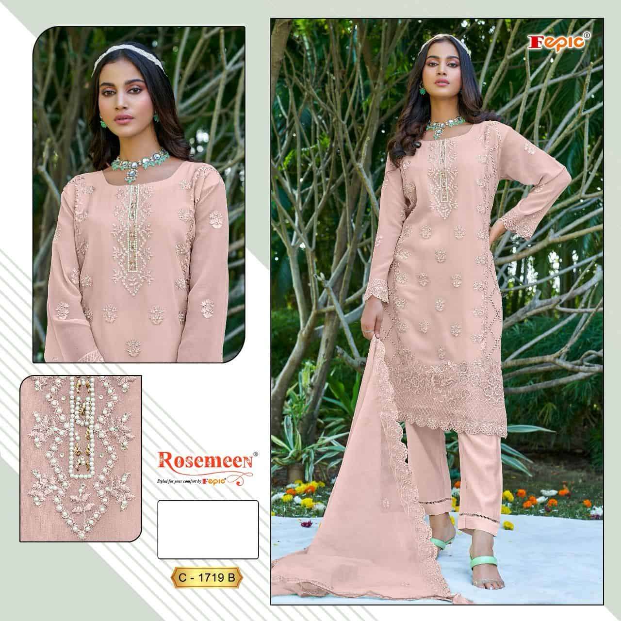 Fepic Rosemeen Embroidered Pakistani Salwar Suit