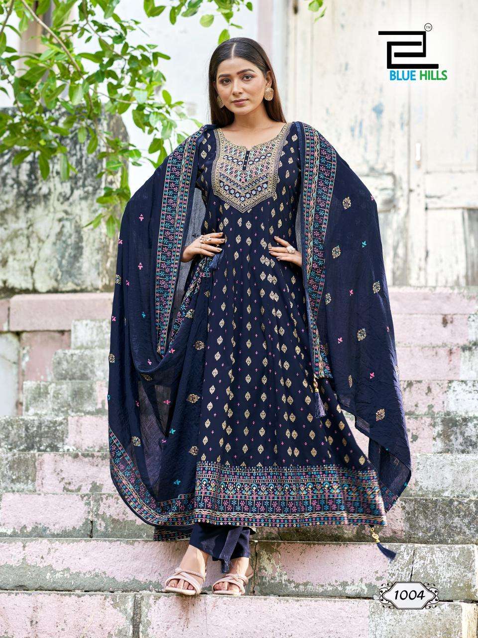 Blue Hills Samaira Anarkali 3-Piece Suit