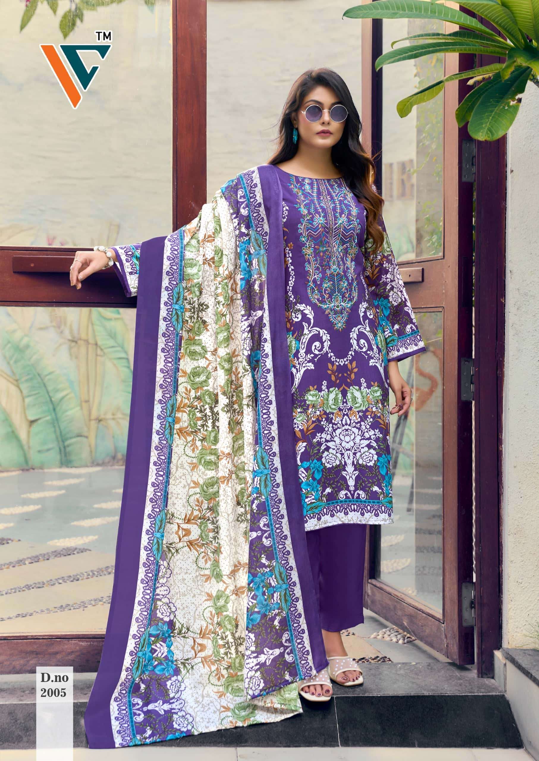 Vandana Fashion Madhubala Vol 2 Exclusive Karachi Cotton Suit