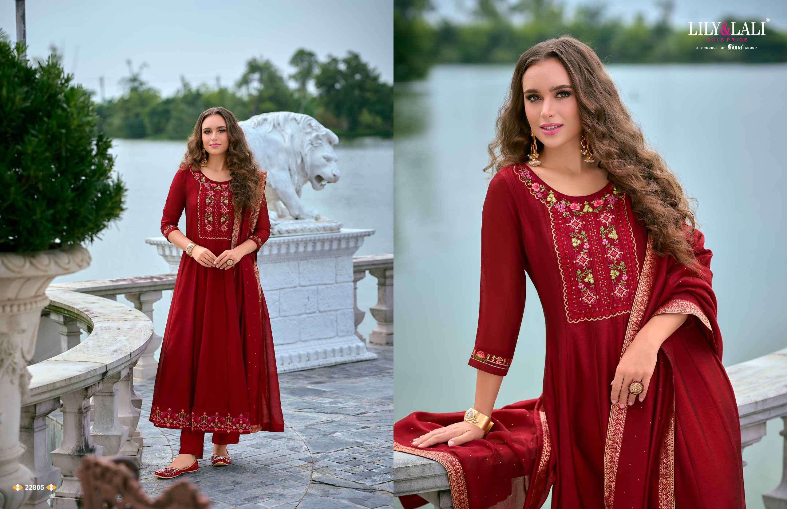 Lily And Lali Bibbojaan Vol 2 Premium Designs Anarkali Style 3 Piece