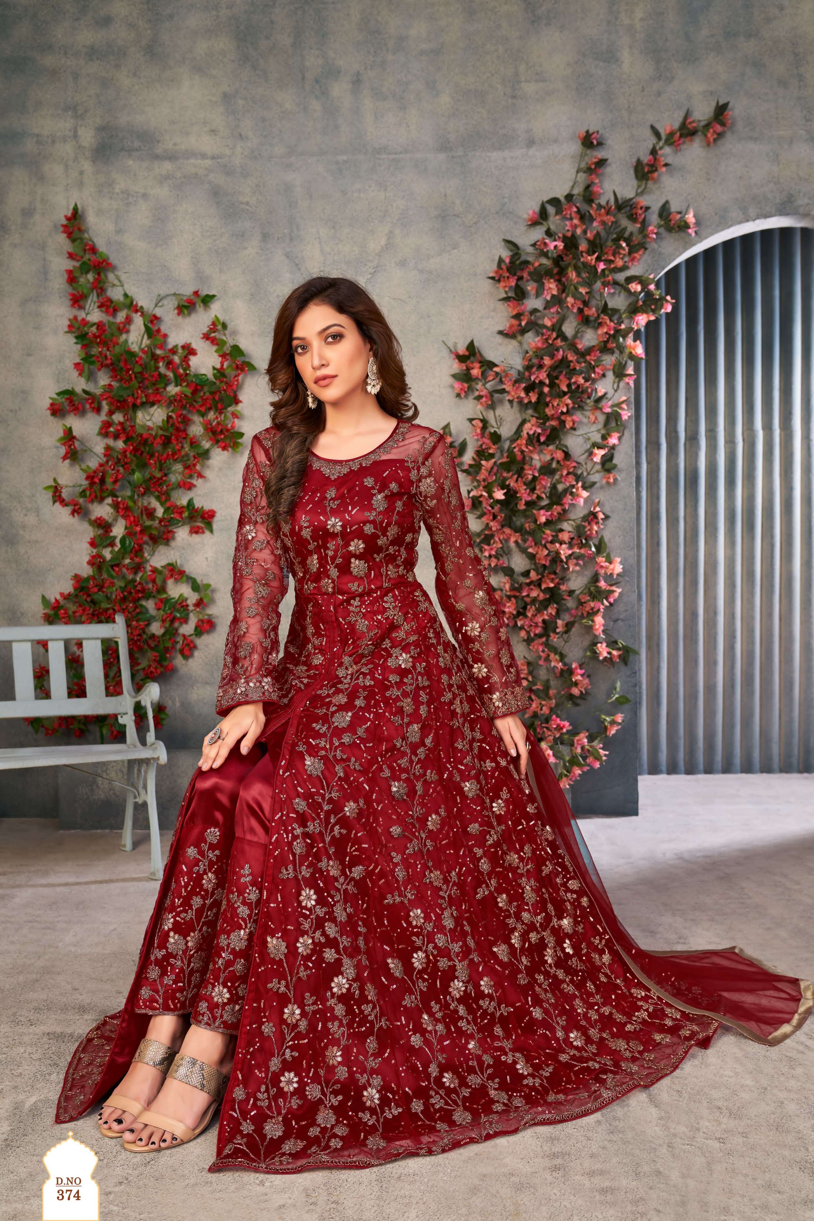 Anjubaa Vol 37 Designer Party Wear Gown