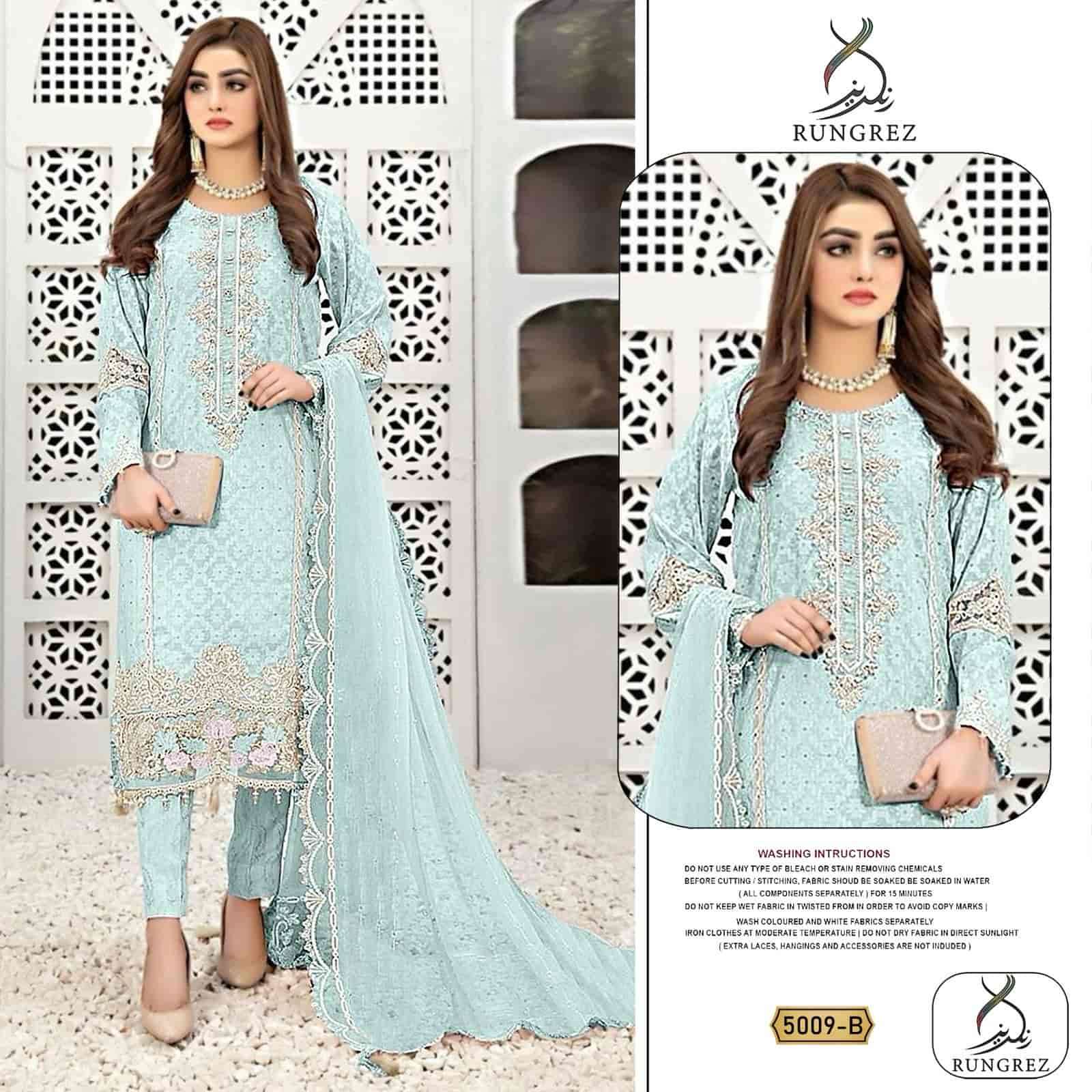 Rungrez 5009 B Exclusive Heavy Designer Style Pakistani Suit Collection