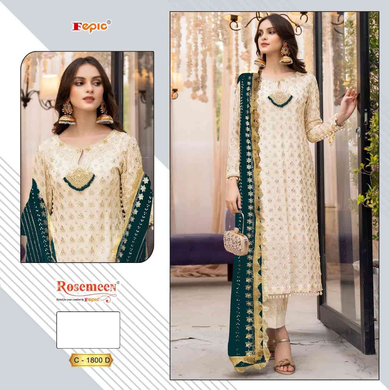 Fepic Rosemeen Pakistani Designer Salwar Suit