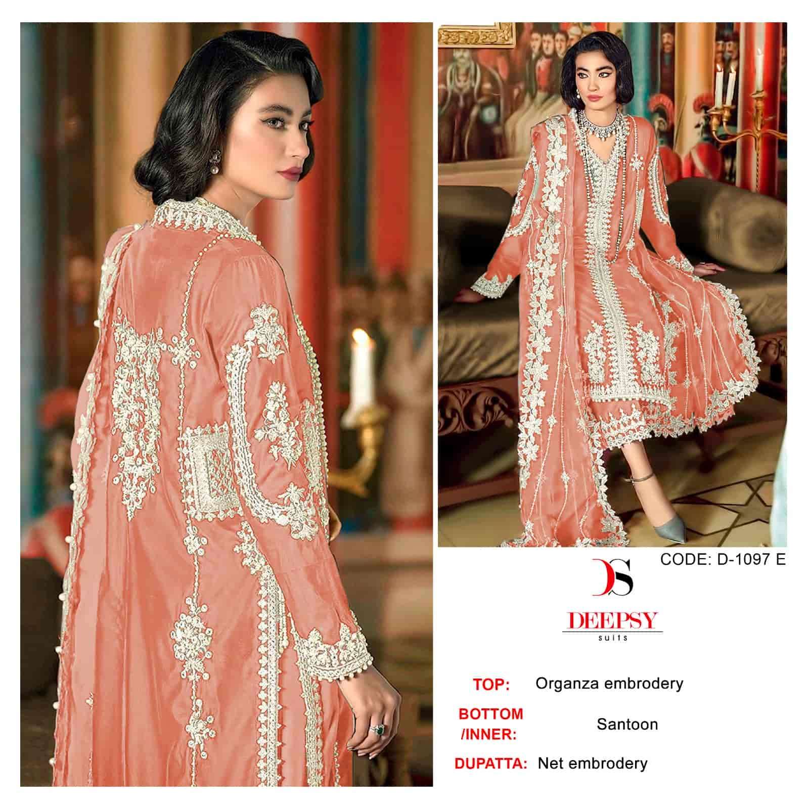 Deepsy Designer Embroidered Pakistani Suit