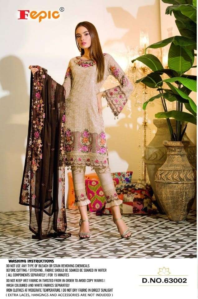 Fepic 63002 Exclusive Embroidered Pakistani Suit