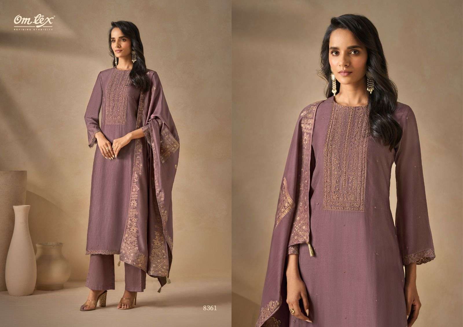 Omtex Norika Exclusive Silk Salwar Suit