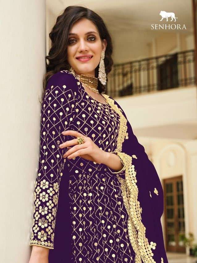 Senhora Moksa Designer Anarkali Suit New Collection