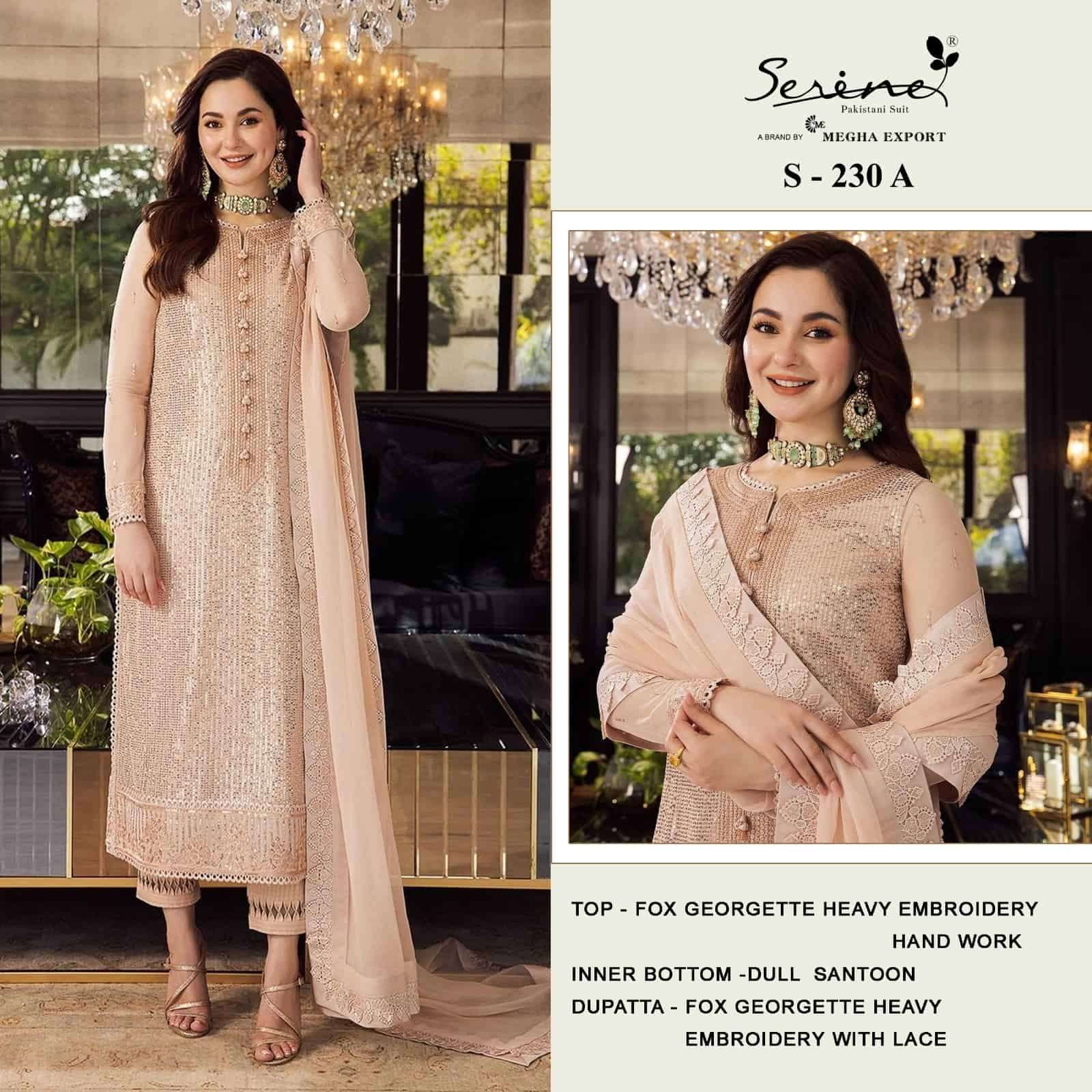 Elegant Georgette Pakistani Salwar Kameez
