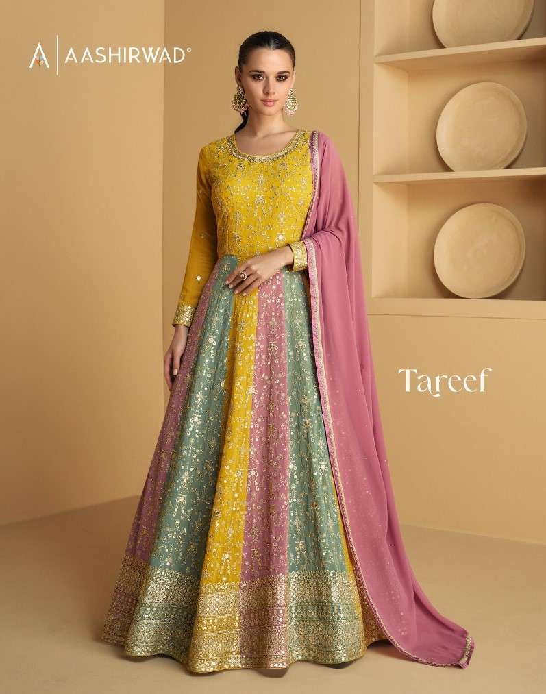 Aashirwad Tareef Indo-Western Partywear Dress