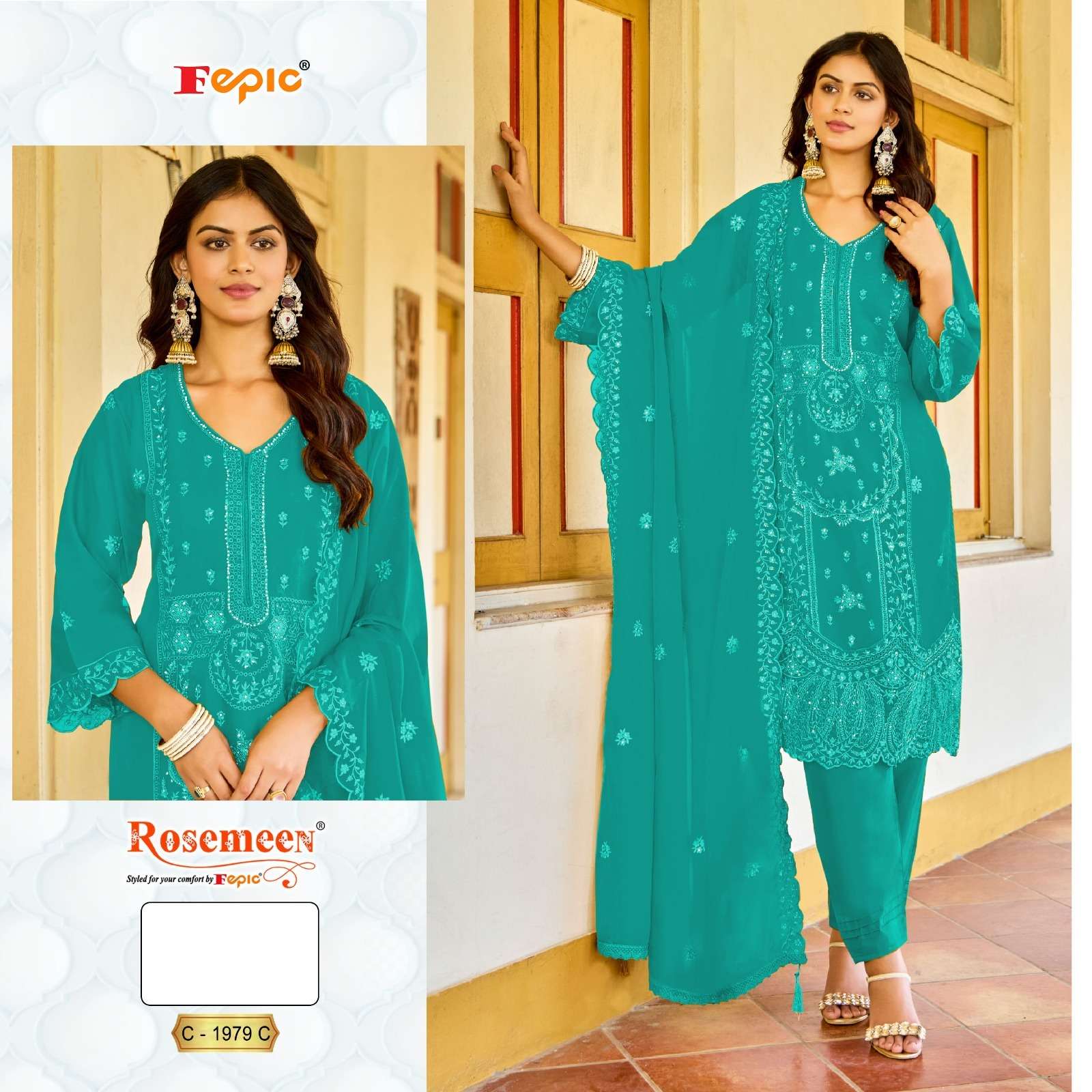 Fepic C 1979 Pakistani Salwar Suit