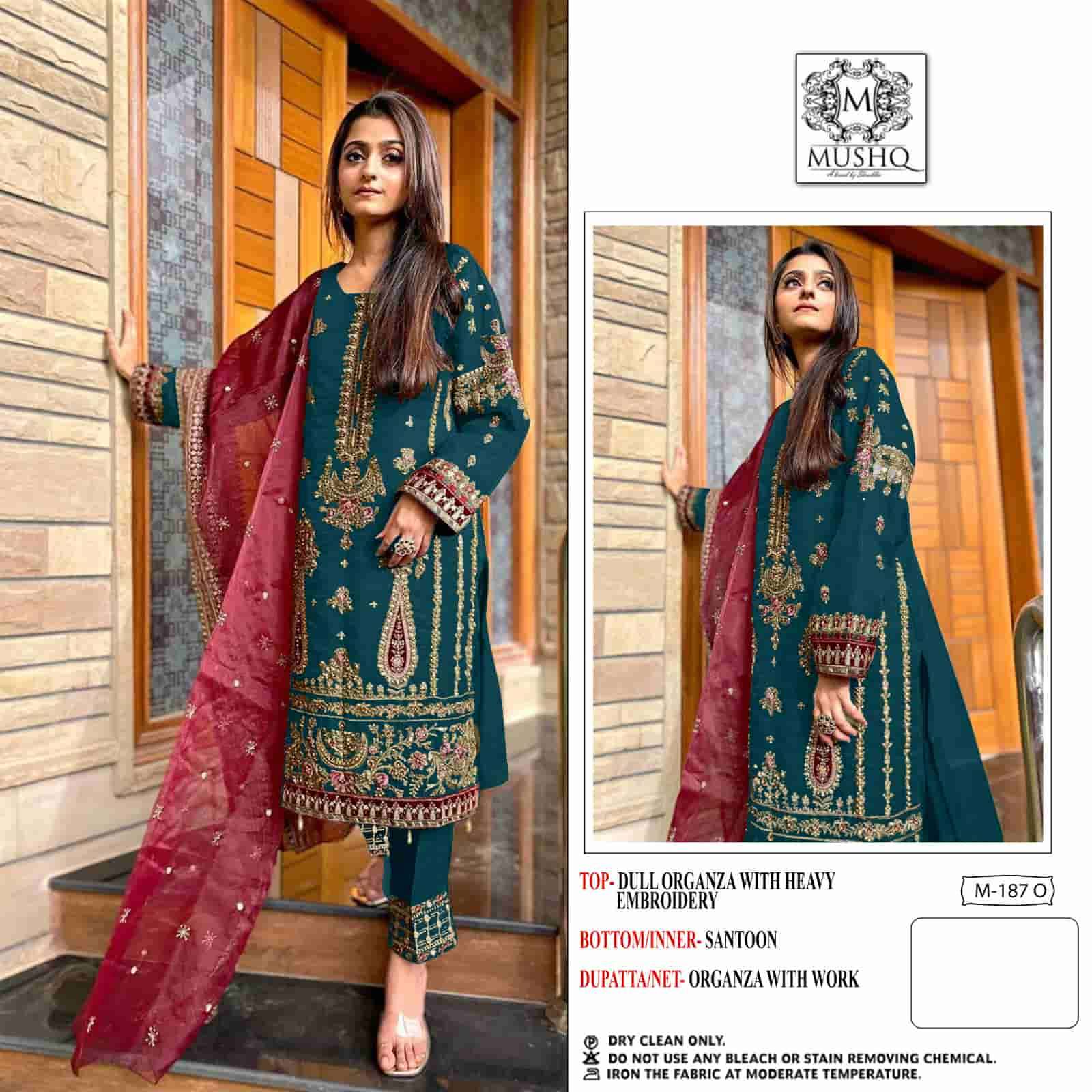 Mushq M 187 Colors Pakistani Suit Collection