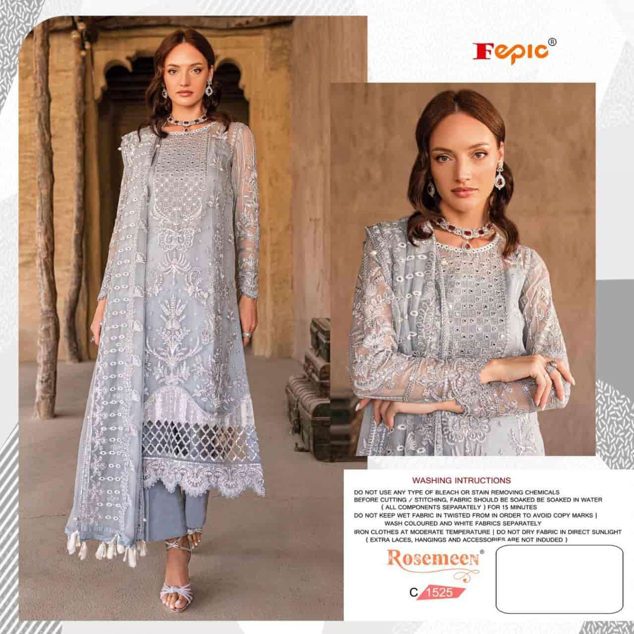 Fepic C 1525 Colors Exclusive Heavy Designer Style Salwar Suit