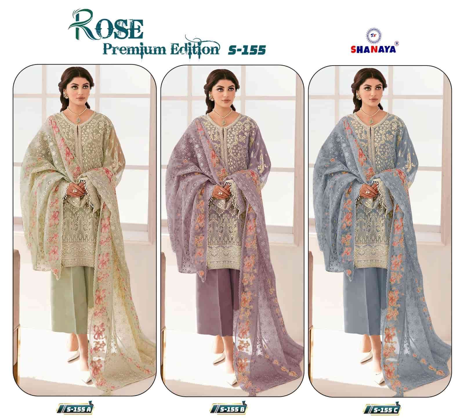 Shanaya Rose Premium Edition S 155 Festive Wear Style Heavy Designer Suit Wholesalers